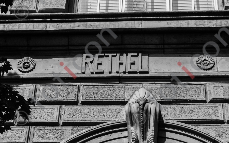 Namensschriftzug "RETHEL" | Name inscription "RETHEL" (foticon-duesseldorf-akademie-120-sw.jpg)
